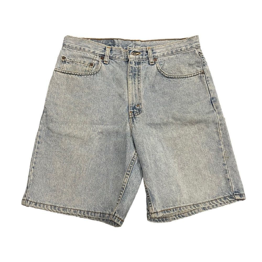 Levi's Light Wash Denim Jean Shorts - Light Blue